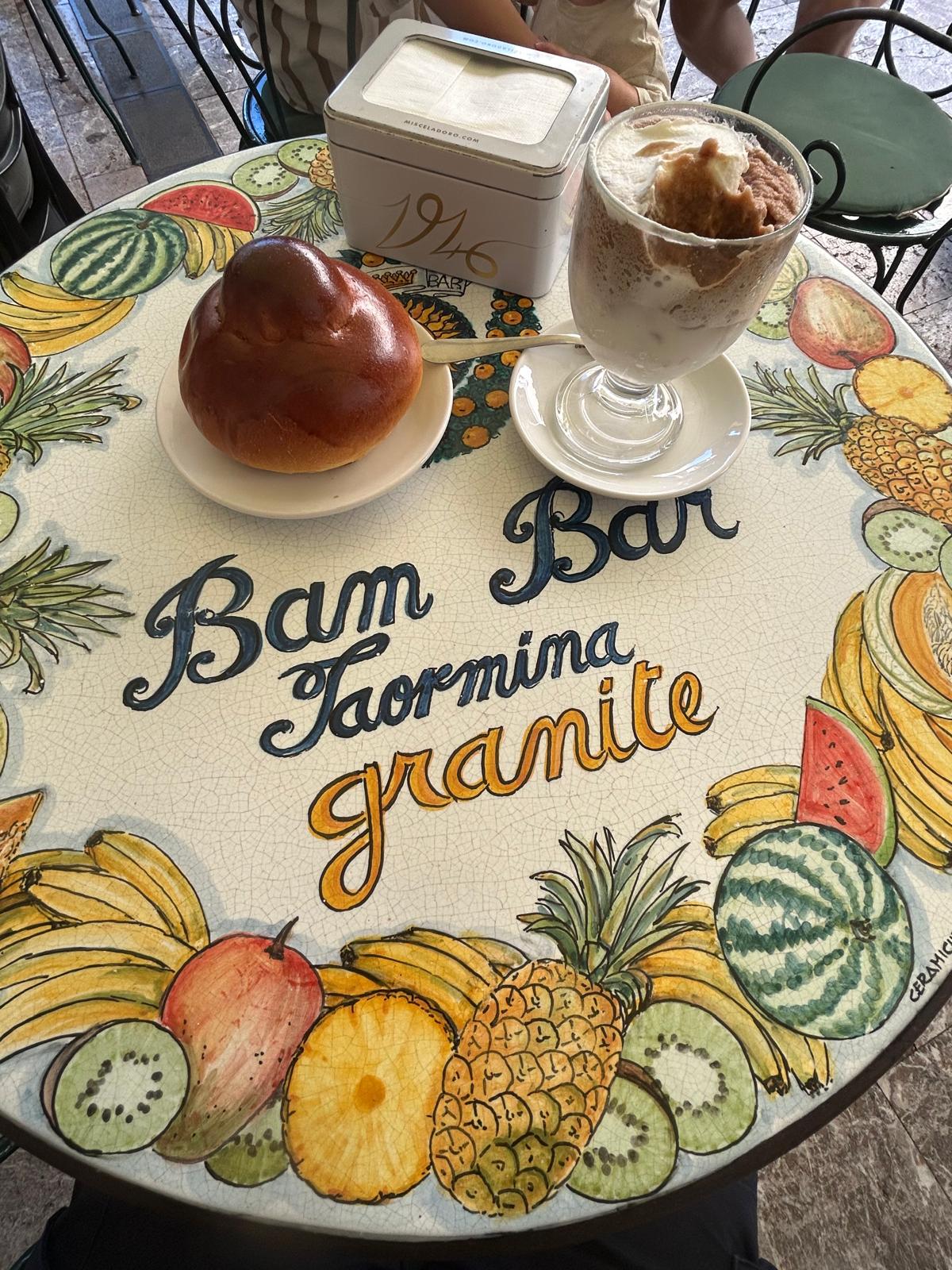 Granita and Brioche